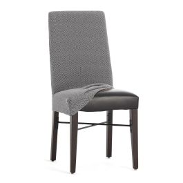 Funda para Silla Eysa JAZ Gris 50 x 60 x 50 cm 2 Unidades Funda para Silla Eysa JAZ Gris 50 x 60 x 50 cm 2 Unidades