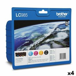 Cartucho de Tinta Original Brother DCP-J315W Cian (4 Unidades) Cartucho de Tinta Original Brother DCP-J315W Cian (4 Unidades)