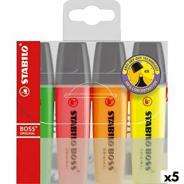 Set de Marcadores Fluorescentes Stabilo Boss Multicolor (5 Unidades) Set de Marcadores Fluorescentes Stabilo Boss Multicolor (5 Unidades) Precio: 27.50000033. SKU: B16TA4NWGD