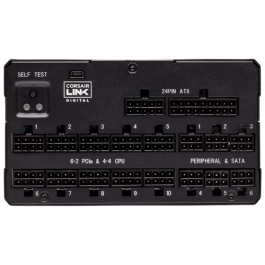 Corsair AX1600i unidad de fuente de alimentación 1600 W ATX Negro Corsair AX1600i unidad de fuente de alimentación 1600 W ATX Negro