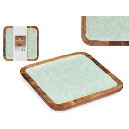 Centro de Mesa Cuadrado 25x25 cm Hojas - Giftdecor (6 Unidades) Precio: 92.9900004. SKU: S3611070