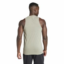 Camiseta de Manga Corta Hombre Adidas Essentials Training Azul claro (S)