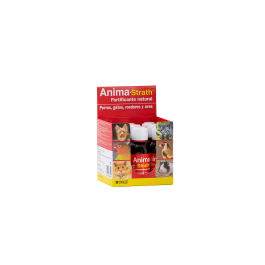 Stangest Anima Strath Expositor 9x30 mL Fortificante y Reconstituyente Natural para Todas las Especies Animales Potencia Defensas Estimula Inmunidad Precio: 45.8900002. SKU: B1H94N6L98
