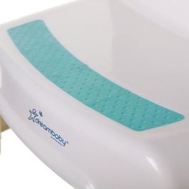 Taburete con escalera - DREAMBABY - 2 UP - Antideslizante y texturizado - Hasta 80 kg para niños y adultos - Aqua