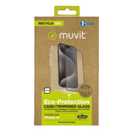 Funda y Protector para Móvil Muvit for Change iPhone 16 Negro Precio: 22.68999986. SKU: B12JPZWM3H