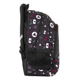 PERONA Mochila Tik Tok 42cm - Mochila Escolar Adaptable a Carro con Bolsillos, Tirantes Acolchados y Detalles Reflectantes