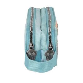 Estuche Escolar Catrinas Claire, Noelia & Lila Azul (21 x 8 x 6 cm)