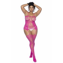 Conjunto de Lencería Mapalé Rosa Talla única (XL) Conjunto de Lencería Mapalé Rosa Talla única (XL)