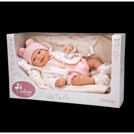 Muñeca reborn arias 45 cm elba c/manta Muñeca reborn arias 45 cm elba c/manta