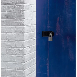 Master Lock Candado de Latón Niquelado Mango Hexagonal 40 mm