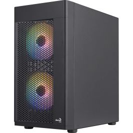 Aerocool AER4711099471799 Caja PC Hexform G v2 Mini Torre Micro-ATX Negra, Sin Fuente Alimentación Aerocool AER4711099471799 Caja PC Hexform G v2 Mini Torre Micro-ATX Negra, Sin Fuente Alimentación