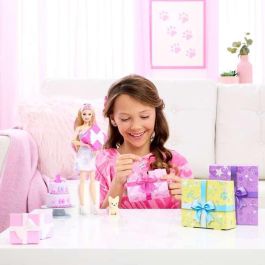 Muñeca barbie party reveal. muñeca morada con sorpresas Muñeca barbie party reveal. muñeca morada con sorpresas