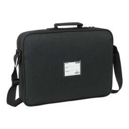 Cartera Escolar Munich Topo Negro 38 x 28 x 6 cm