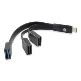 Conceptronic Hub USB Tipo C HUBBIES01B - 1 Puerto USB 3.0 y 2 Puertos USB 2.0, Compatible con MacBook, Chromebook Pixel Precio: 13.95000046. SKU: S7803107