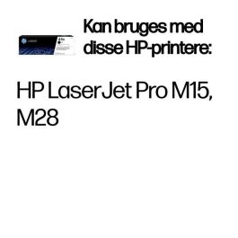 HP CF244A Toner Negro Cartucho Original 1000 Páginas para LaserJet Pro M15, M28