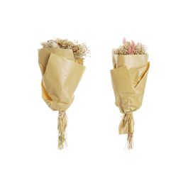 DKD Home Decor Ramo Rosa y Amarillo 7 x 44 x 8 cm (4 Unidades) Flor Seca Precio: 42.50000007. SKU: B14F6MJR6N