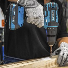 Koma Tools 20v-tap2-k Taladro Percutor Atornillador 20V con 2 baterías 2.0Ah, cargador y maletín Kit Pro Series