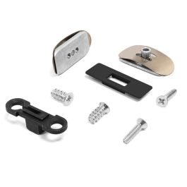 Effegi Brevetti Slimwinch Herrajes para Mecanismo, Tipo Embutir, Acabado Gris