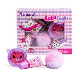 Martinelia 85479 Set de Glamour Lulu & Duki - Llavero con Brillo de Labios y Rubor para Niñas +3 Años