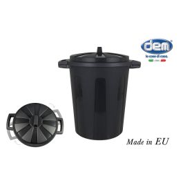 Cubo de Basura con Tapa 100L Negro - Dem (3 Unidades) Precio: 38.69000047. SKU: B13WHAM7X5