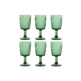 Copa Basicos DKD Home Decor Verde 8 x 15.5 x 8 cm Set de 6