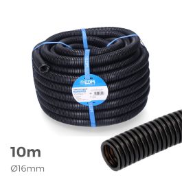 Edm Corrugado para interior PVC, medida interior 16mm/exterior 25mm, longitud 10m, referencia m-25