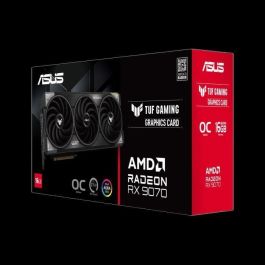 Asus TUF Gaming 90YV0LI0-M0NA00 Tarjeta Gráfica Gaming Radeon RX 9070 OC Edition 16GB GDDR6 con Arquitectura AMD RDNA 4 y diseño robusto Precio: 746.50000029. SKU: B1CJEY77RJ