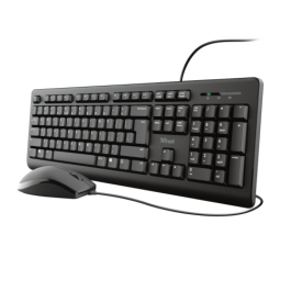 Teclado y Ratón Trust 23972 PRIMO Negro