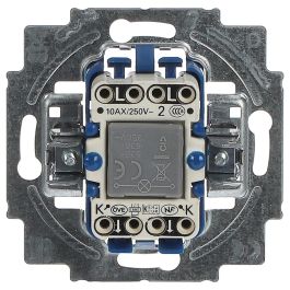 BUSCH-JAEGER Kontrollschalter BJ 2000/2UK con Glimmlampe 2 Polos