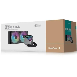 Deepcool Kit Refrigeración Líquida LT240 ARGB con Doble Ventilador PWM y Bloque con Iluminación ARGB