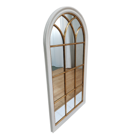Espejo Glam DKD Home Decor Dorado Blanco 4 x 128 x 68 cm Espejo Glam DKD Home Decor Dorado Blanco 4 x 128 x 68 cm