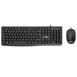 Teclado y Ratón Nilox NXKME0012 Negro Qwerty Español Precio: 11.49999972. SKU: B12KGTSLV4