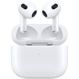 Apple AirPods (3ª generación) con estuche de carga Lightning, intraaural, inalámbrico, blanco Precio: 147.49999946. SKU: S7181220