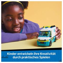 LEGO 60451 Ambulancia de Emergencias, Juego Construcción, 184 Piezas, 5+ Años