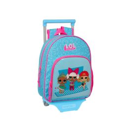 Mochila Escolar con Ruedas LOL Surprise! Divas Azul 28 x 34 x 10 cm Precio: 23.68999952. SKU: B1A88RLNBP