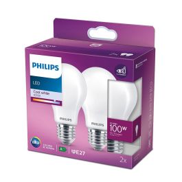 Philips Bombilla LED E27 10,5W 1521lm 4000K Luz Día 2Uds