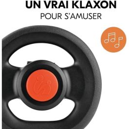 Hauck HAU1731561147737 Volante para cochecito con bocina, accesorios para silla de paseo, a partir de 6 meses, Negro