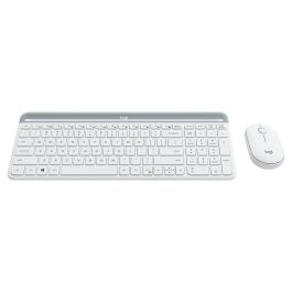 Teclado y Ratón Logitech MK470 Blanco Francés AZERTY