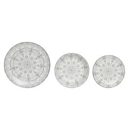 Vajilla Scandi DKD Home Decor Gris Claro 20 x 4 x 20 cm Set de 18 Vajilla Scandi DKD Home Decor Gris Claro 20 x 4 x 20 cm Set de 18