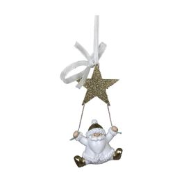 Figura Navidad Tradicional DKD Home Decor 4 x 13.5 x 6.5 cm (6 Unidades) Precio: 16.50000044. SKU: B17R8SDZZL