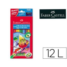 Lápices de Colores Acuarelables Faber-Castell 114413 Multicolor (12 Unidades) Precio: 4.88999962. SKU: B1CNDG5LFF