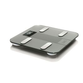 Laica PS7005 Balanza de Baño Digital Bluetooth Composición Corporal Inteligente Plata 180Kg