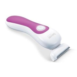 Beurer HL-36 Rasuradora para Mujer, Cabezal Flexible para Piel Tersa y Suave, Recorta, Rasura y Exfolia