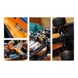 Lego 42141 Technic The McLaren Formula 1 2022 Race Car, modelo a escala F1, kit de construcción para adultos