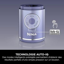Ninja BC251EULD Licuadora portátil Blast Max, 530 ml, batería 2h, inalámbrica, sin BPA, lavanda