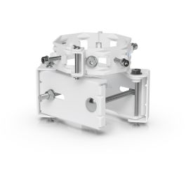 Ubiquiti UACC-Wave-AP-Micro-Mount para Wave AP Micro, Soporte de Montaje 360° para Broadcasting, Color Blanco