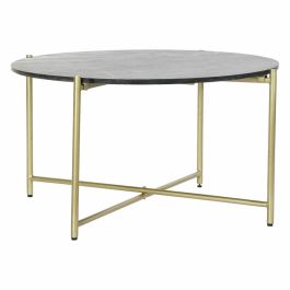 DKD Home Decor Mesa Centro Glam de Mármol y Hierro Negro Dorado 81x44x81 cm Desmontable DKD Home Decor Mesa Centro Glam de Mármol y Hierro Negro Dorado 81x44x81 cm Desmontable