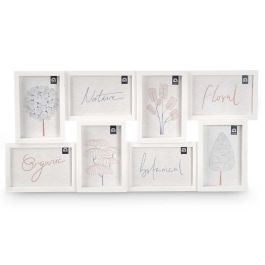 Portafotos Blanco Giftdecor 10x15 cm para 8 Fotos - 60x29x2.5 cm (8 Unidades) Portafotos Blanco Giftdecor 10x15 cm para 8 Fotos - 60x29x2.5 cm (8 Unidades)