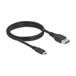 DeLOCK Cable USB-C a DisplayPort 8K Bidireccional 1m | DP Alt Mode | 7680x4320 60Hz | Certificado 8K | 1.4 | USB Tipo C Macho a DP Macho Precio: 62.94999953. SKU: B15QGW7H6S