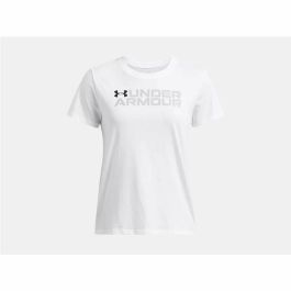 Camiseta de Manga Corta Mujer Under Armour Bl Pack SS Blanco